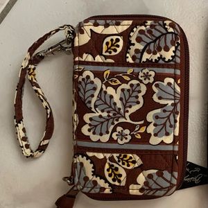 Vera Bradley Wristlet muted boho look